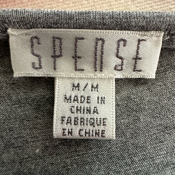 Spense Gray Sleeveless Jumpsuit with Embellished Trim (653) - Picture 10 of 10